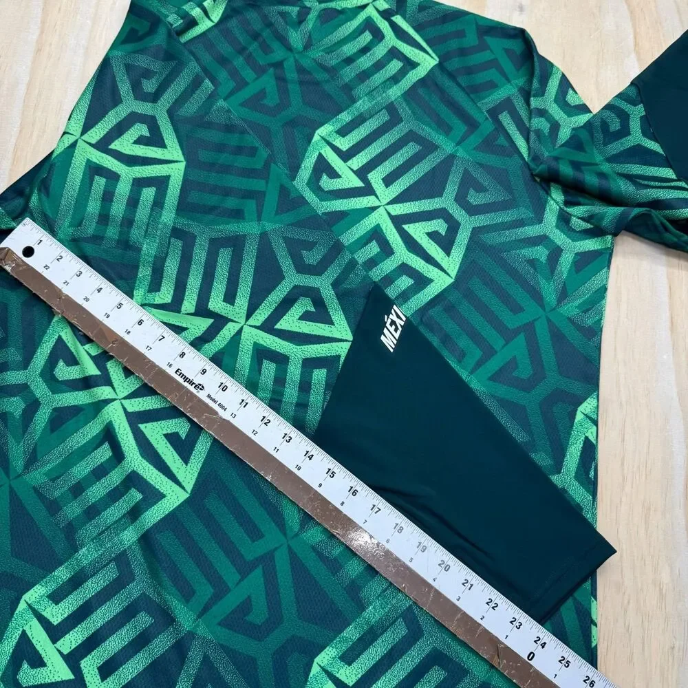 NEW Mexico National Team adidas 2026 Long Sleeve Pre-Match Top Green sz XL